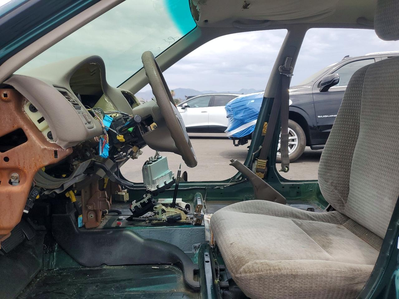 1999 Honda Civic Base Teal vin: 2HGEJ6617XH511525