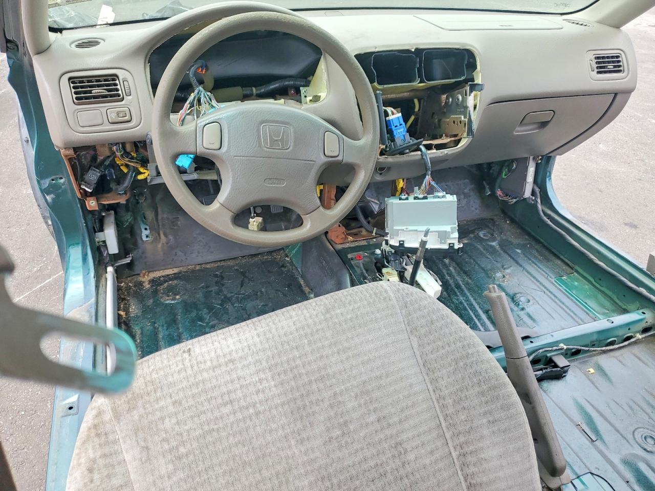 1999 Honda Civic Base Teal vin: 2HGEJ6617XH511525