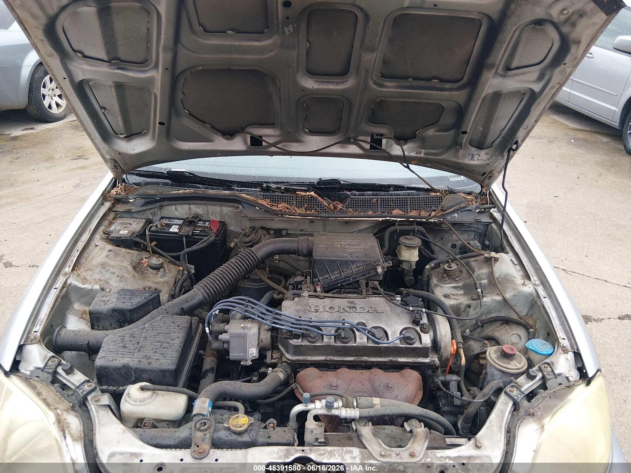 1999 Honda Civic Value Package Gray vin: 2HGEJ6617XH513601