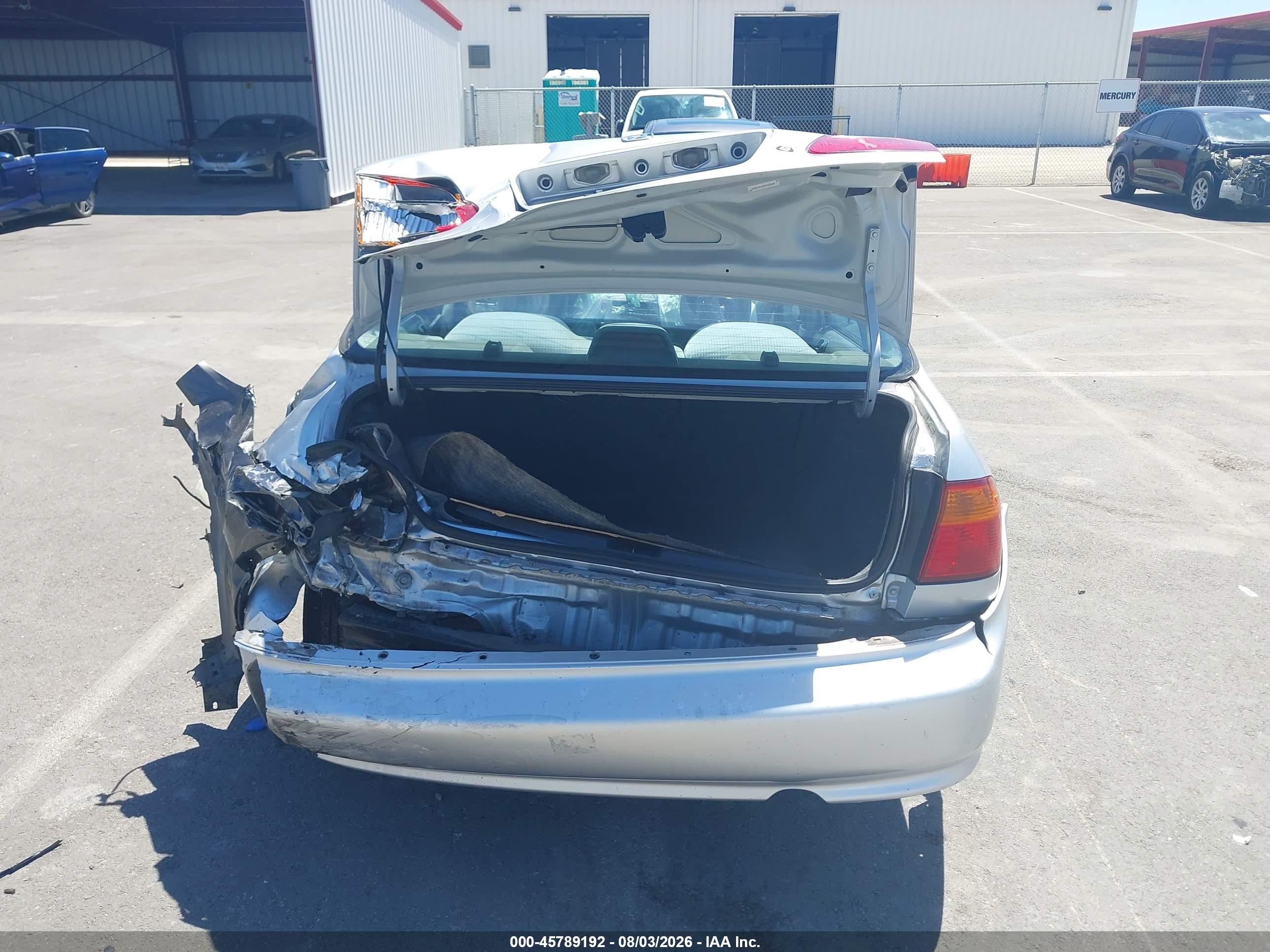 2000 Honda Civic Value Package Серебряный vin: 2HGEJ6618YH565689