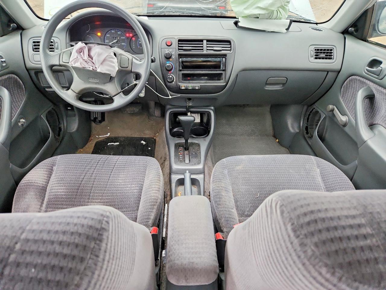 2000 Honda Civic Base Silver vin: 2HGEJ6619YH517733