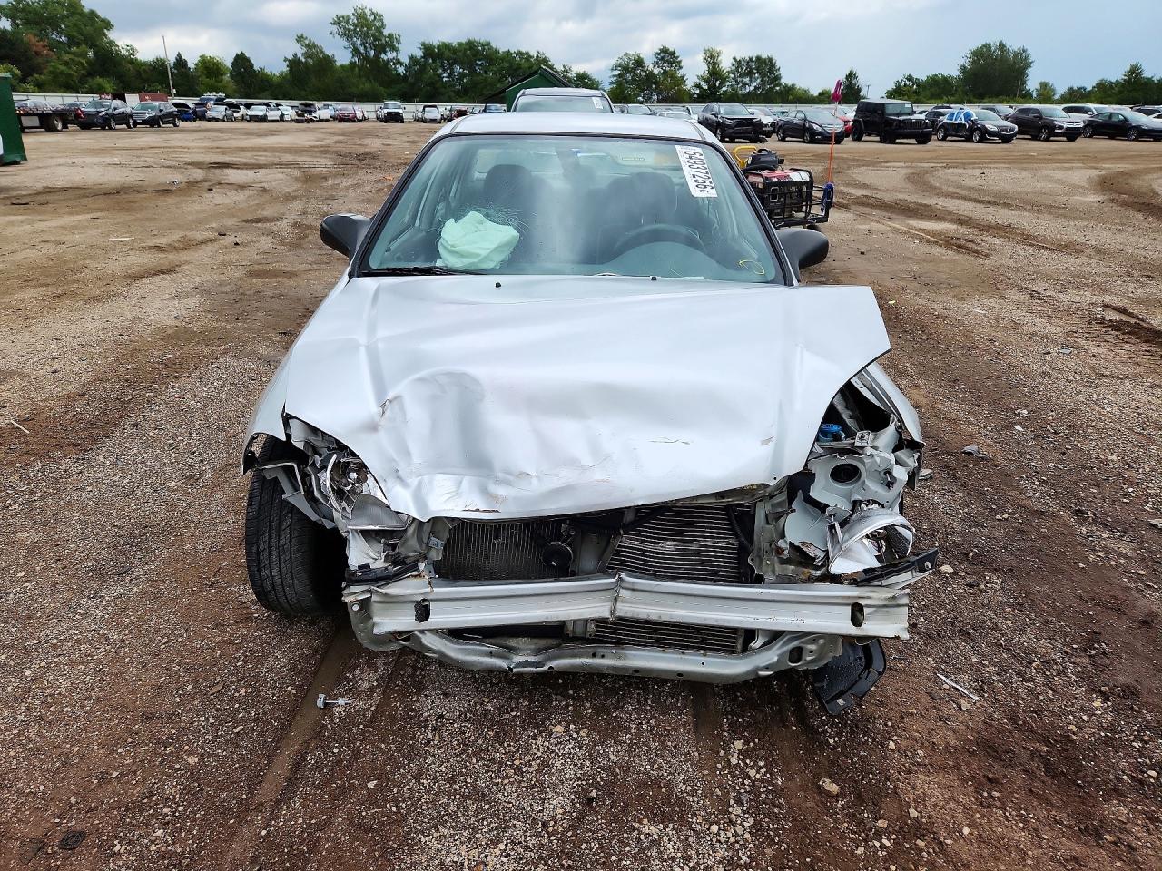2000 Honda Civic Base Silver vin: 2HGEJ6619YH517733