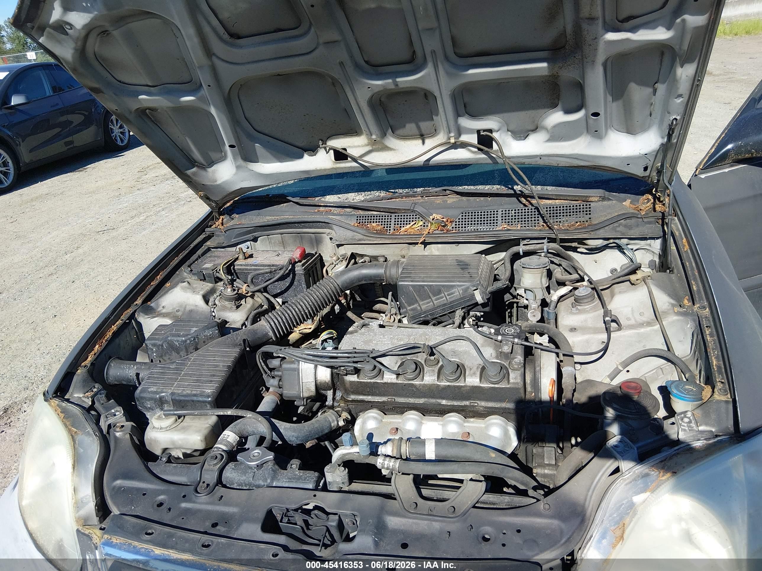 2000 Honda Civic Value Package Gray vin: 2HGEJ6619YH529378
