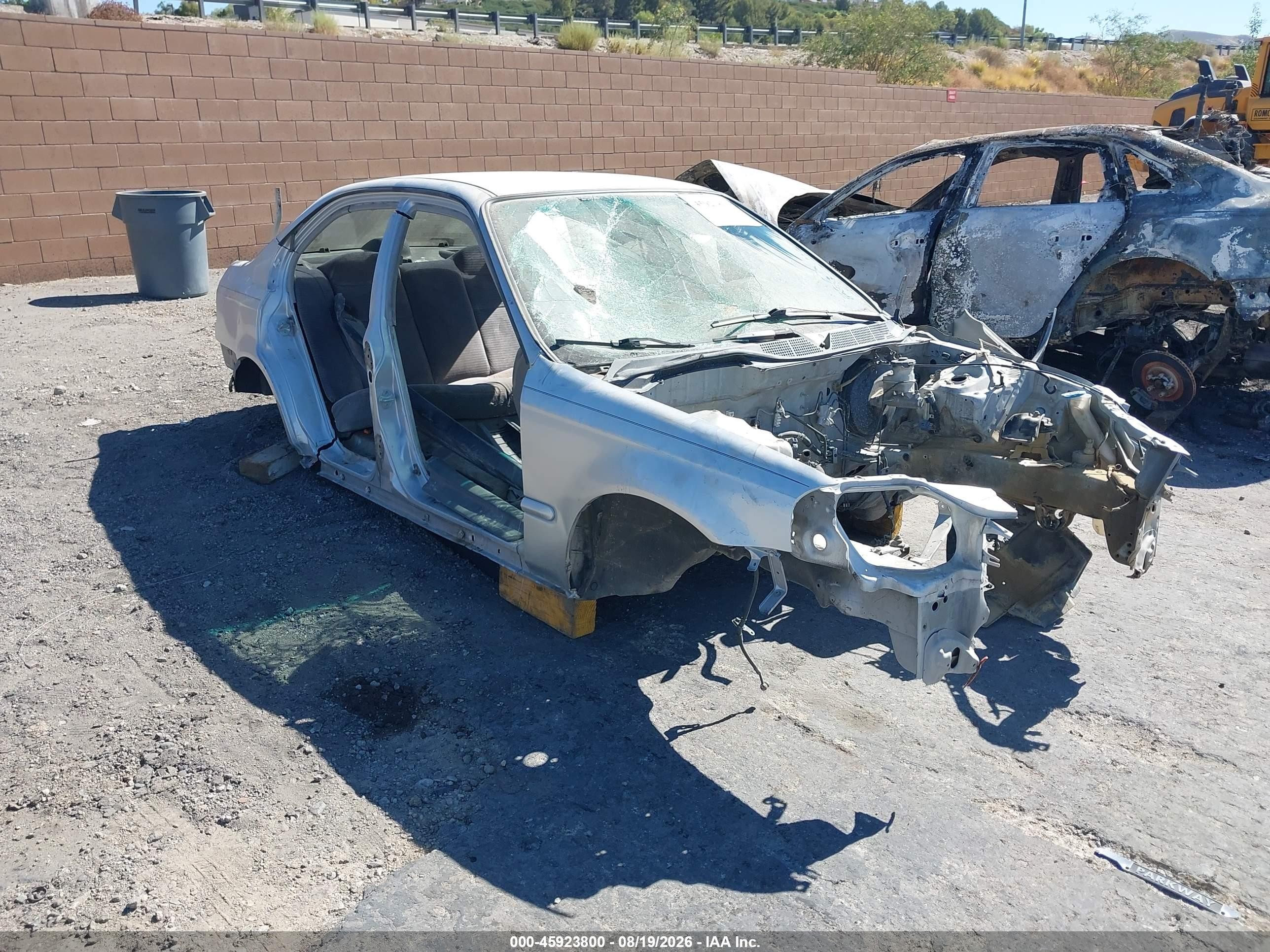 2000 Honda Civic Value Package Silver vin: 2HGEJ661XYH550515