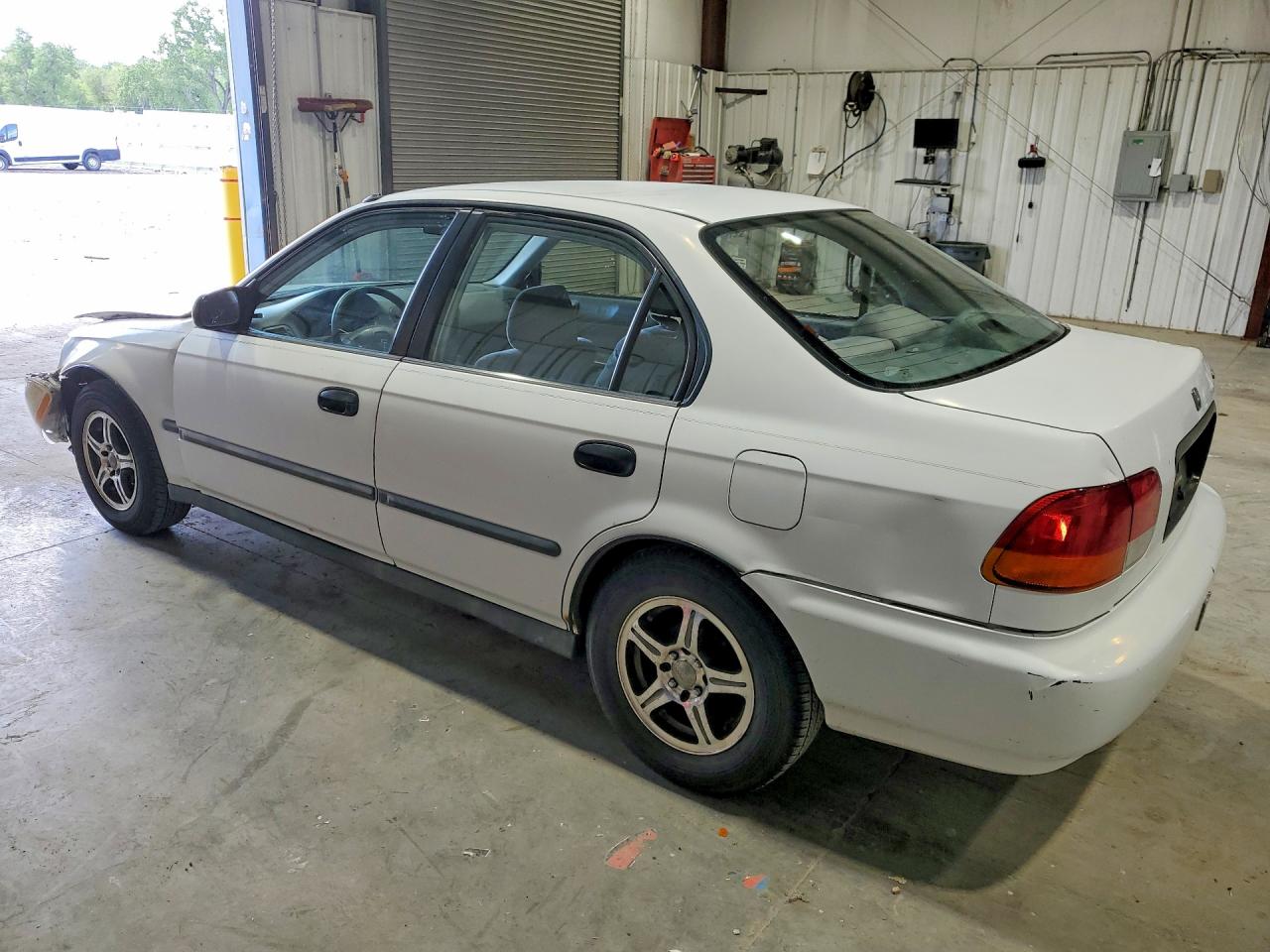 1996 Honda Civic Dx White vin: 2HGEJ6622TH505070