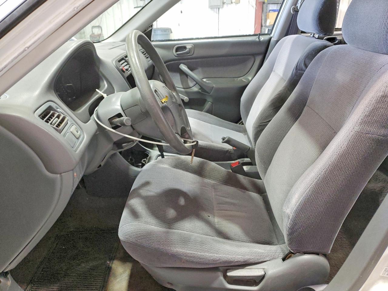1996 Honda Civic Dx White vin: 2HGEJ6622TH505070