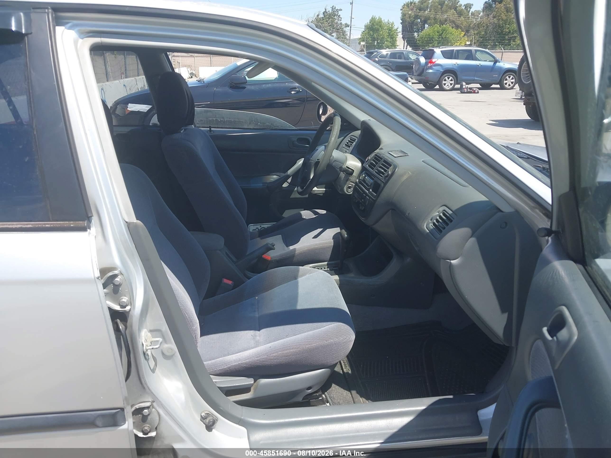 1997 Honda Civic Dx Silver vin: 2HGEJ6624VH546240