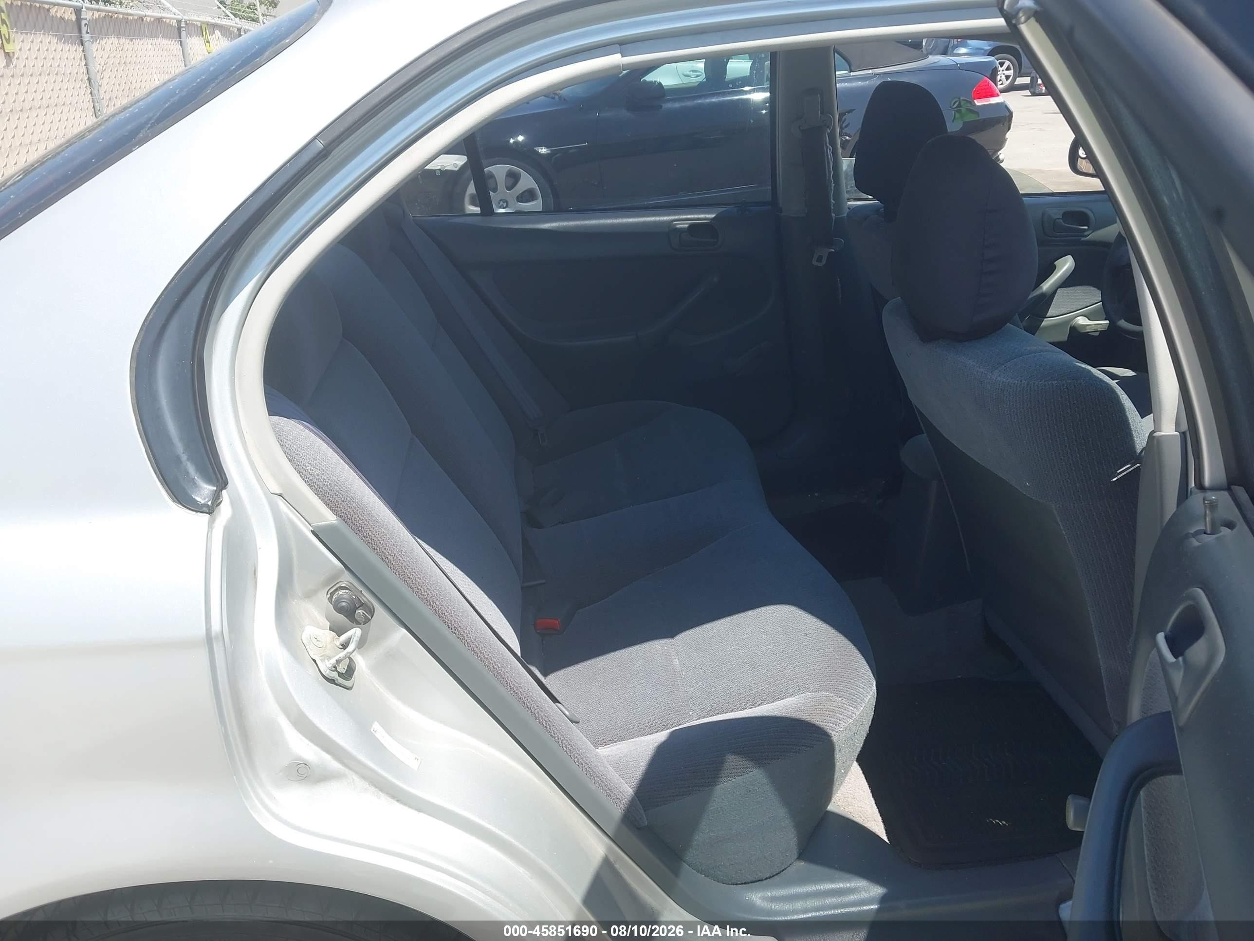 1997 Honda Civic Dx Silver vin: 2HGEJ6624VH546240