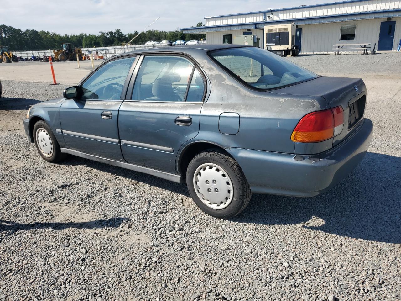 1997 Honda Civic Dx Серый vin: 2HGEJ6629VH517347