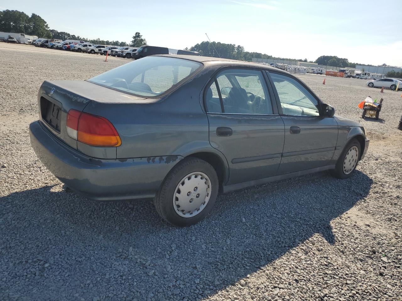 1997 Honda Civic Dx Серый vin: 2HGEJ6629VH517347