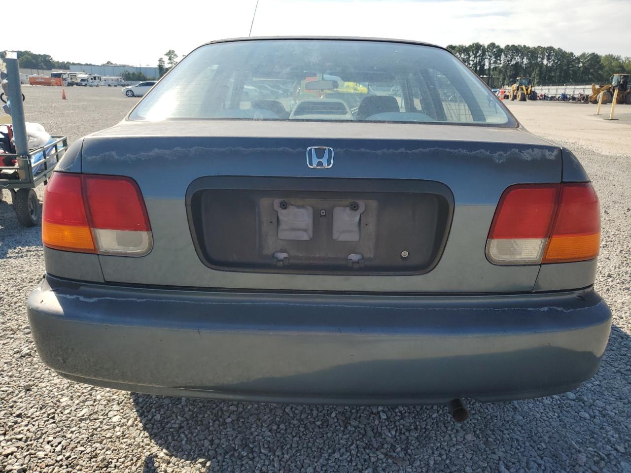 1997 Honda Civic Dx Серый vin: 2HGEJ6629VH517347