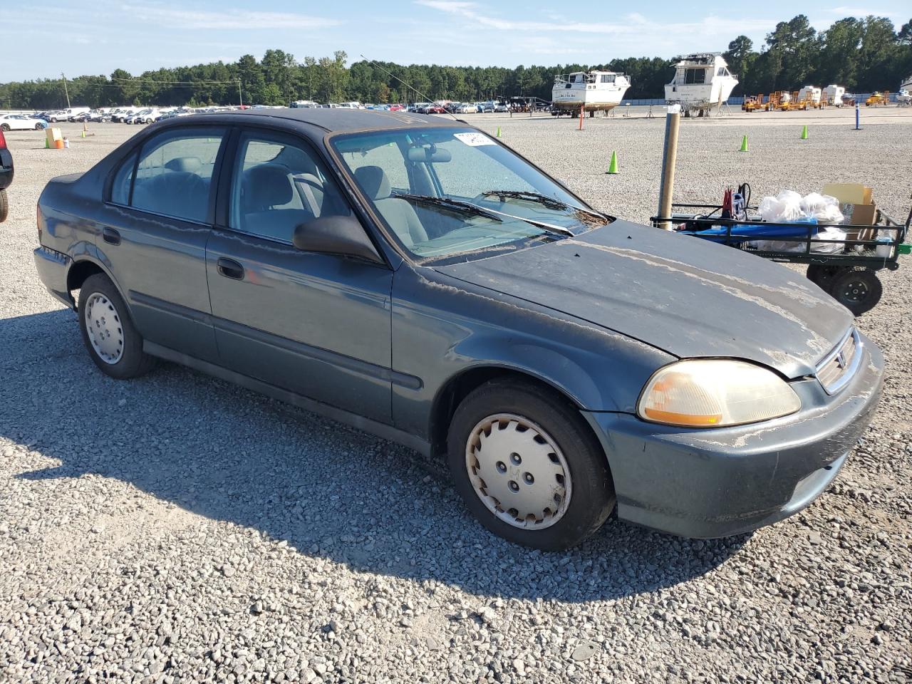 1997 Honda Civic Dx Серый vin: 2HGEJ6629VH517347