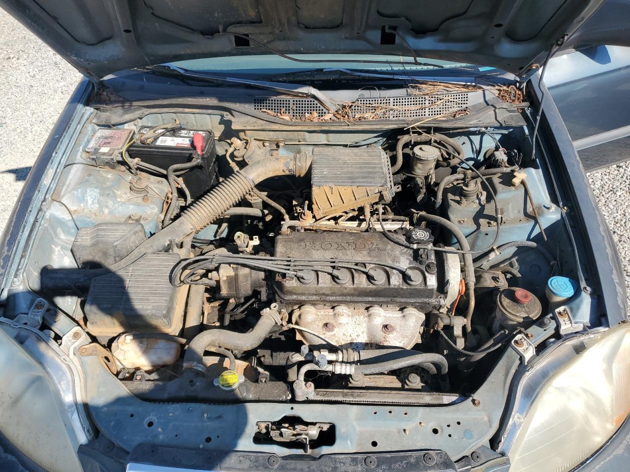 1997 Honda Civic Dx Серый vin: 2HGEJ6629VH517347