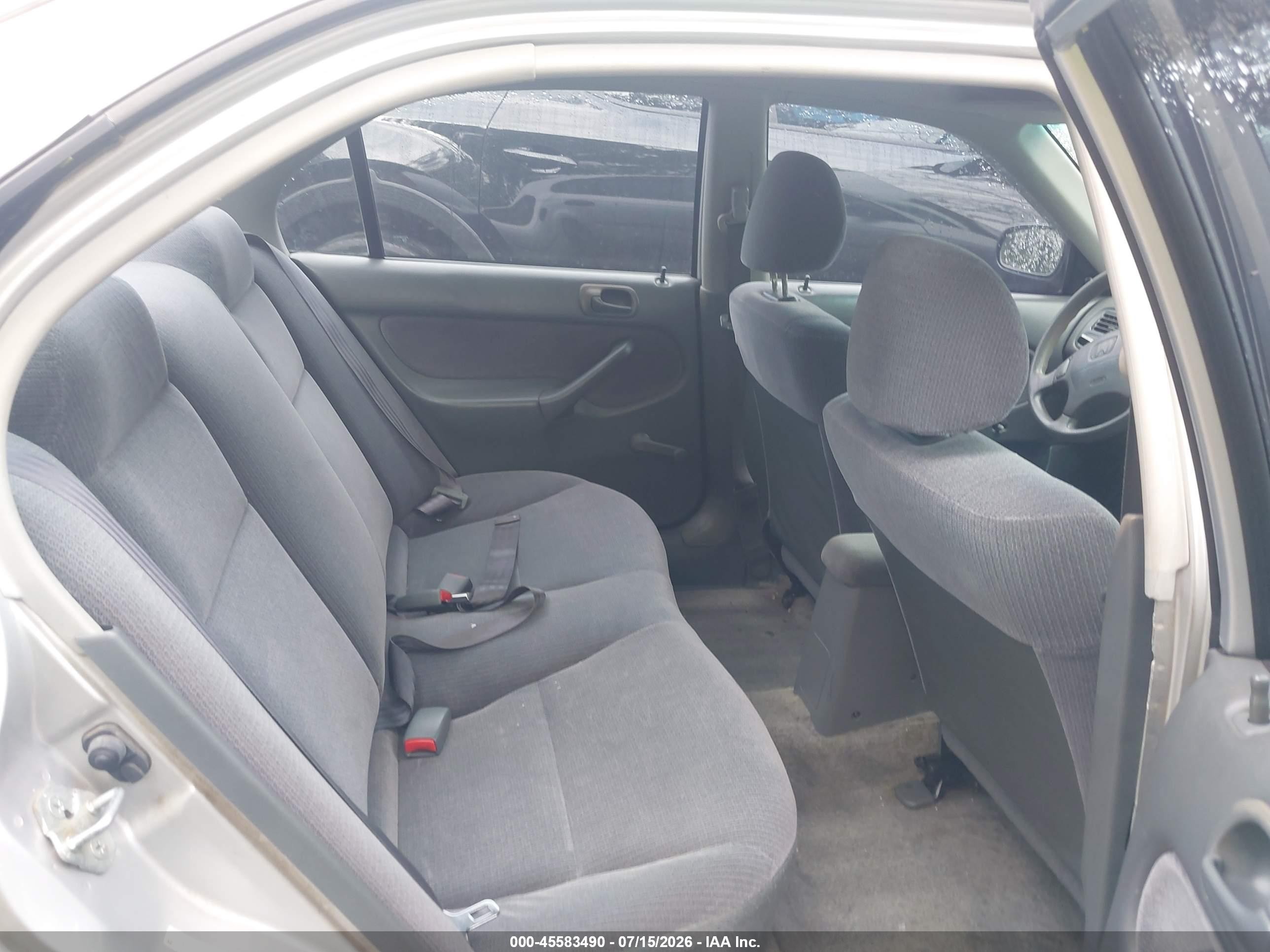 1997 Honda Civic Dx Silver vin: 2HGEJ6629VH571487