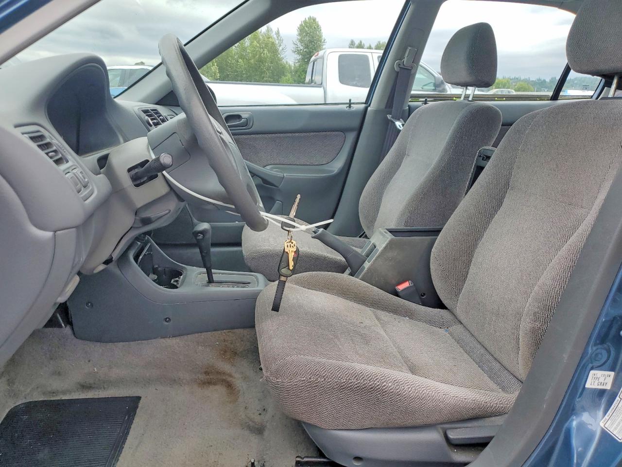 1997 Honda Civic Lx Синий vin: 2HGEJ6670VH508242