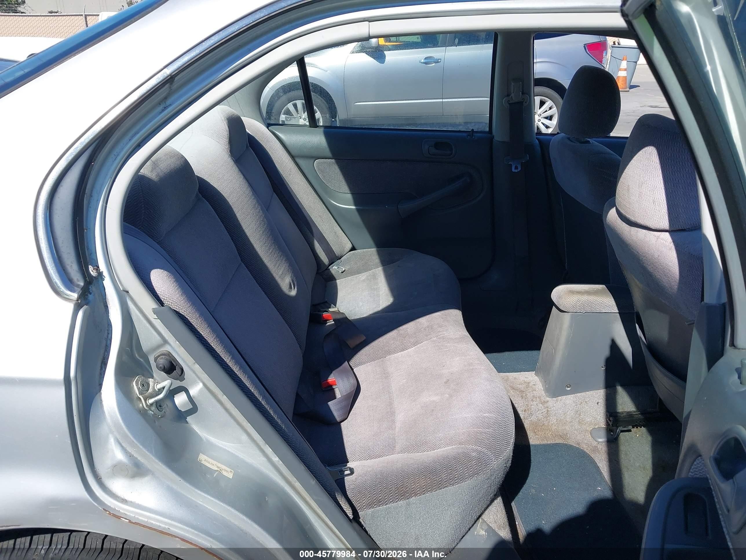 1998 Honda Civic Lx Silver vin: 2HGEJ6670WH569981