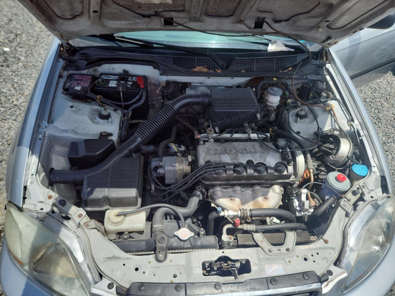1997 Honda Civic Lx Silver vin: 2HGEJ6671VH515118
