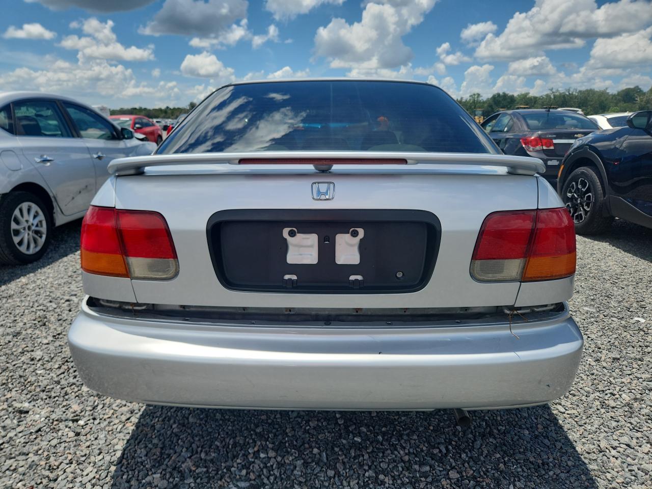 1997 Honda Civic Lx Silver vin: 2HGEJ6671VH515118
