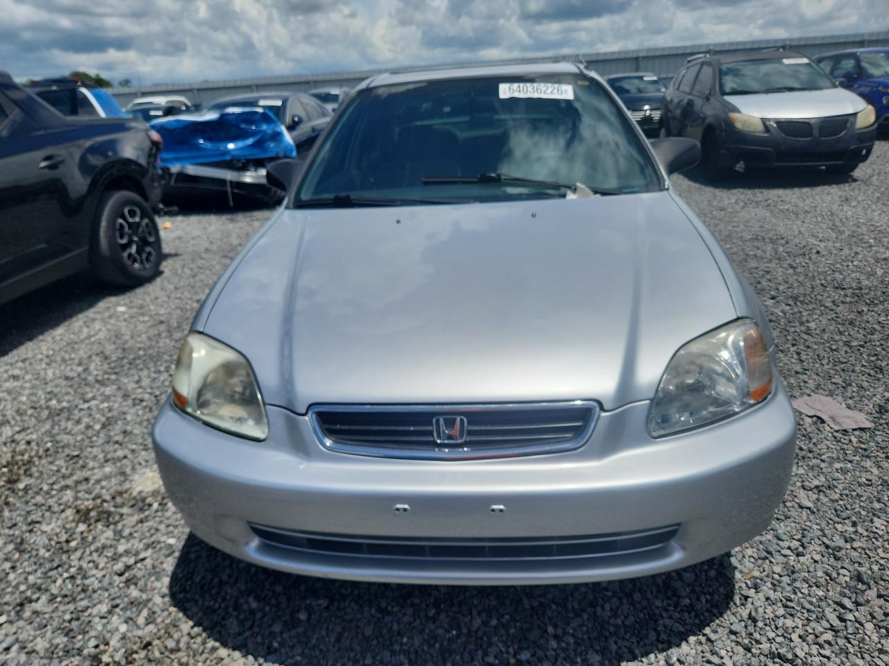 1997 Honda Civic Lx Silver vin: 2HGEJ6671VH515118