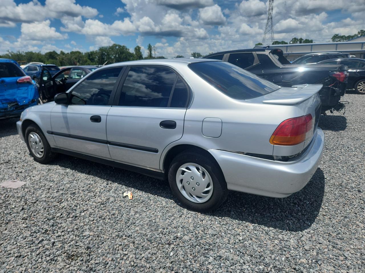 1997 Honda Civic Lx Silver vin: 2HGEJ6671VH515118