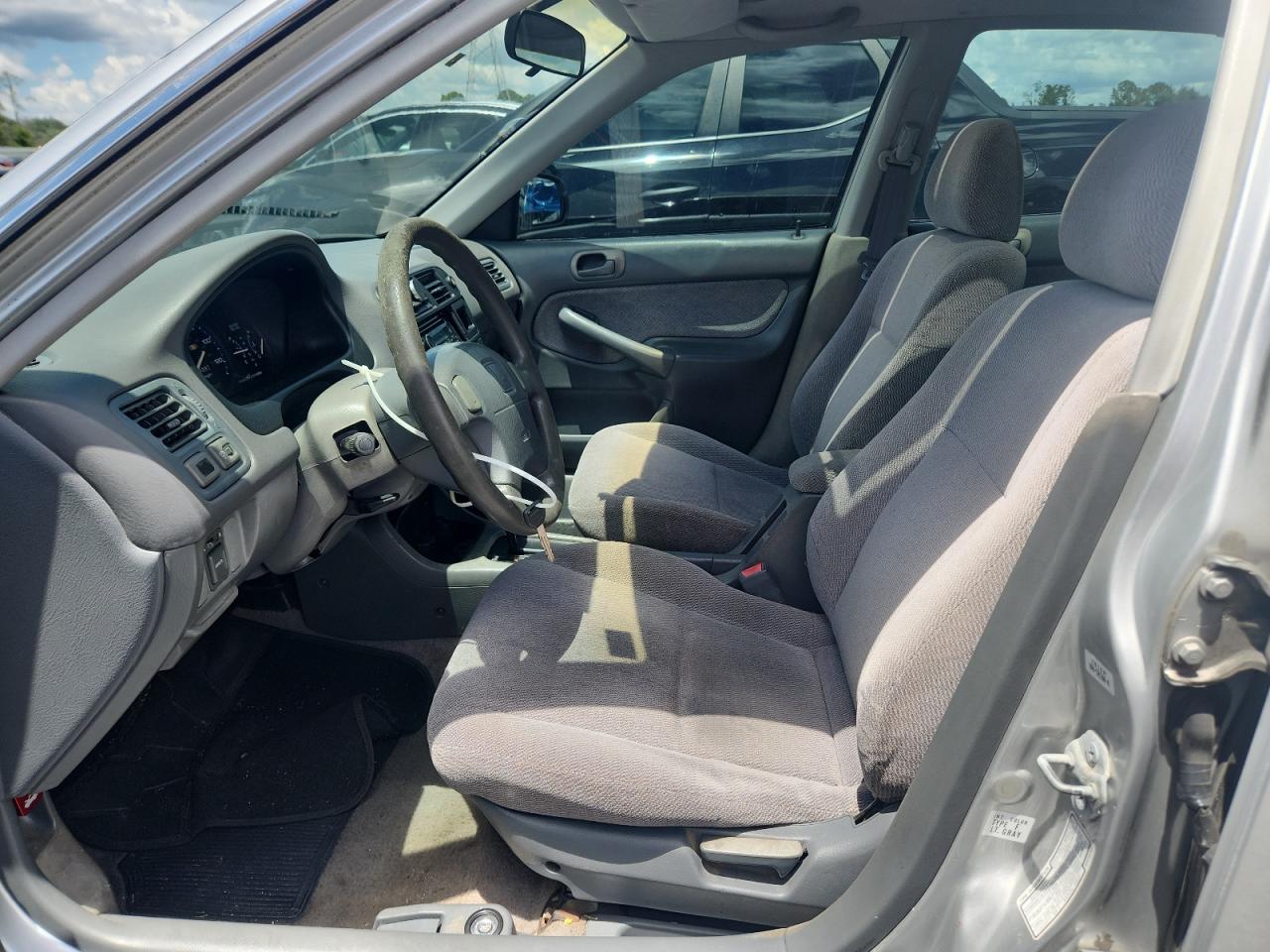 1997 Honda Civic Lx Silver vin: 2HGEJ6671VH515118