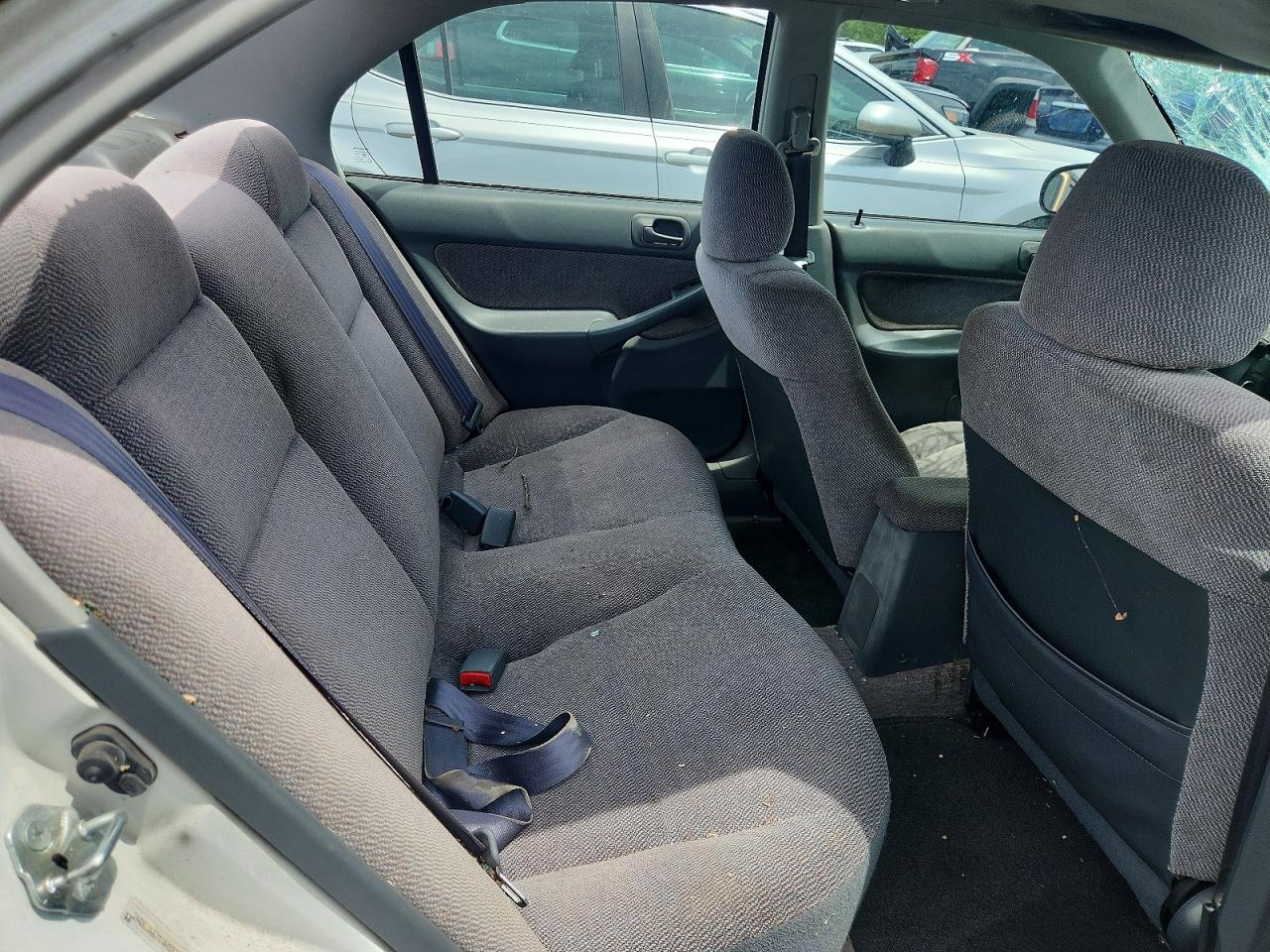 1997 Honda Civic Lx White vin: 2HGEJ6671VH552802