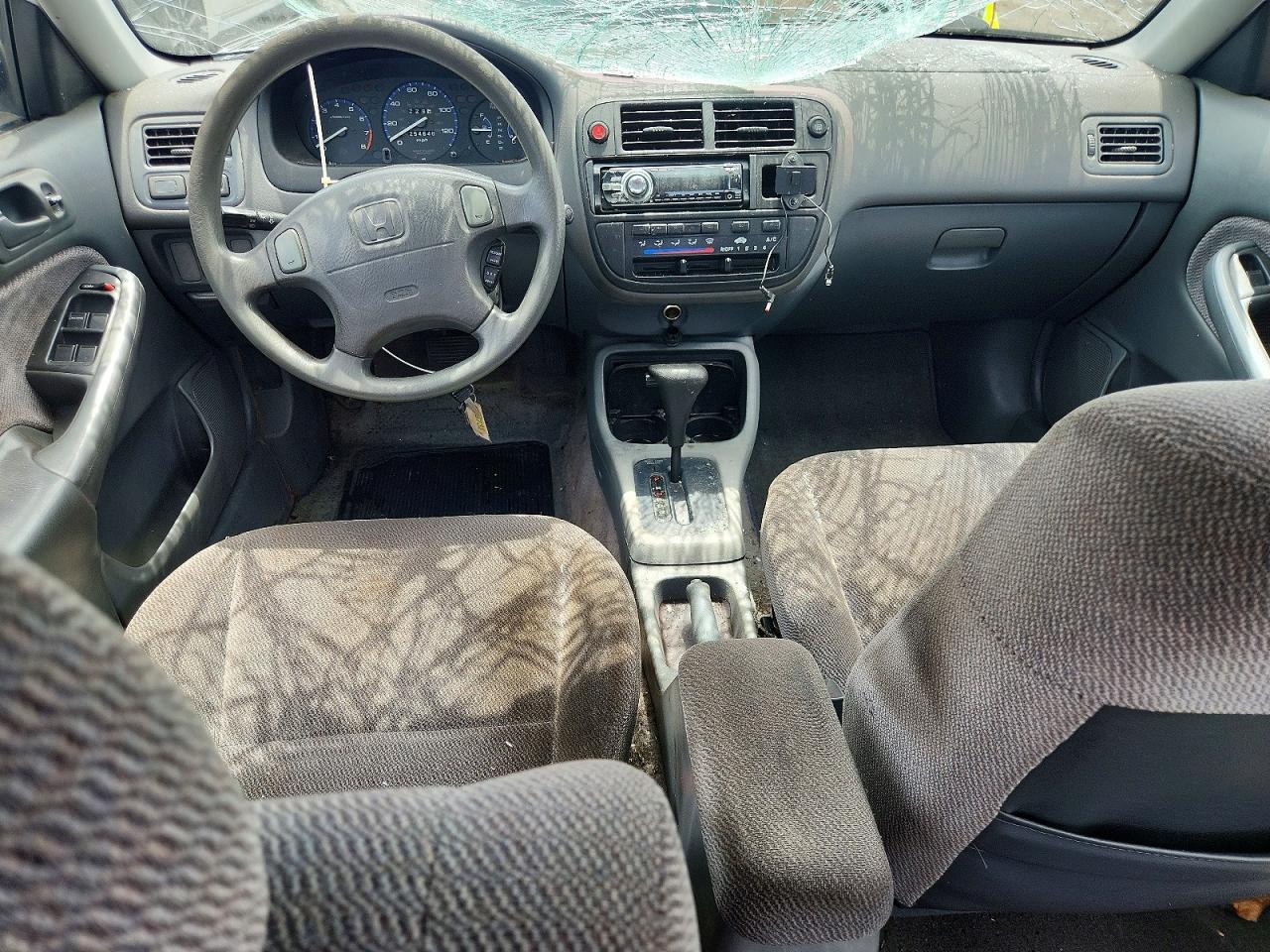 1997 Honda Civic Lx White vin: 2HGEJ6671VH552802