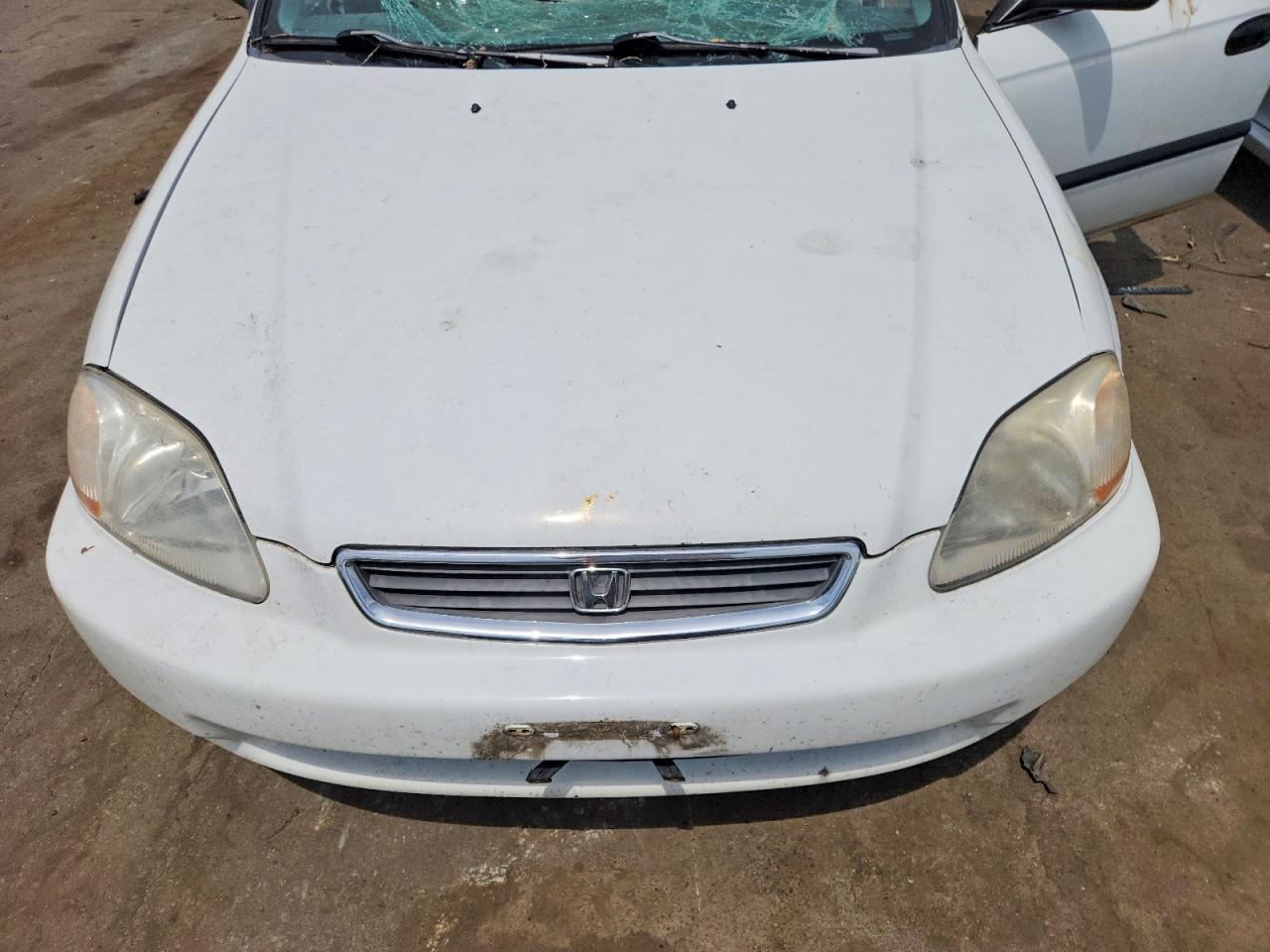 1997 Honda Civic Lx White vin: 2HGEJ6671VH552802