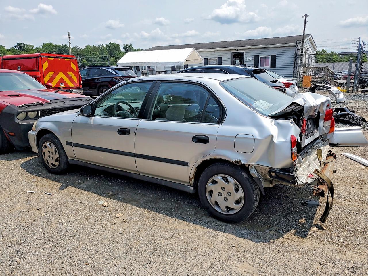 1997 Honda Civic Lx Серебряный vin: 2HGEJ6671VH569258