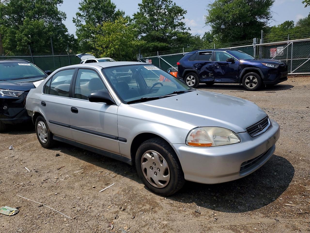 1997 Honda Civic Lx Серебряный vin: 2HGEJ6671VH569258