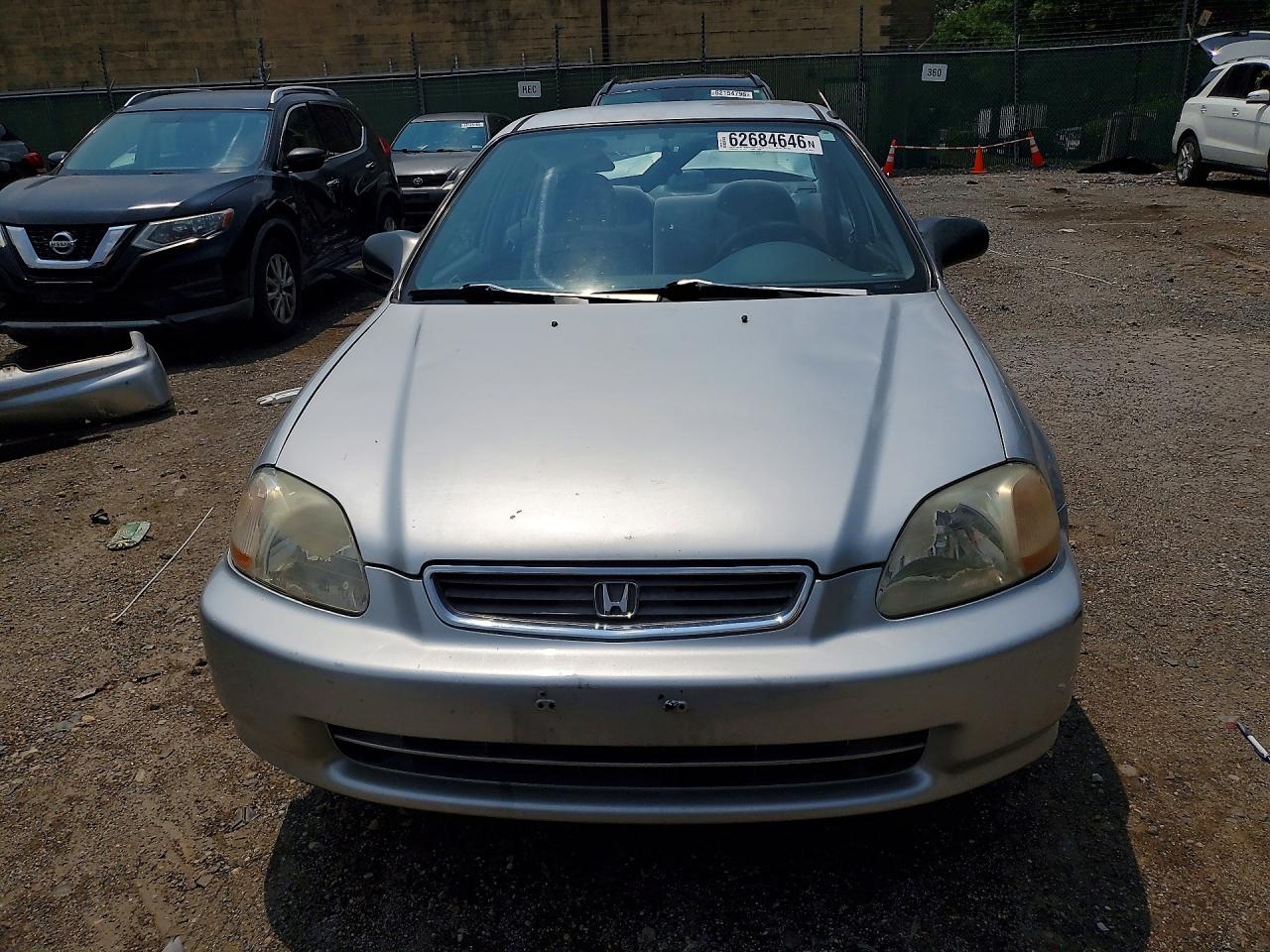 1997 Honda Civic Lx Серебряный vin: 2HGEJ6671VH569258