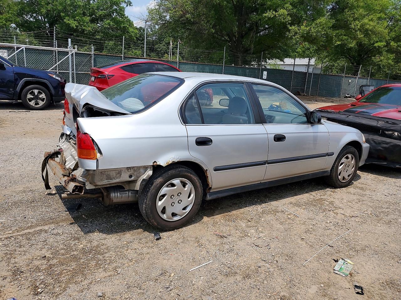 1997 Honda Civic Lx Серебряный vin: 2HGEJ6671VH569258