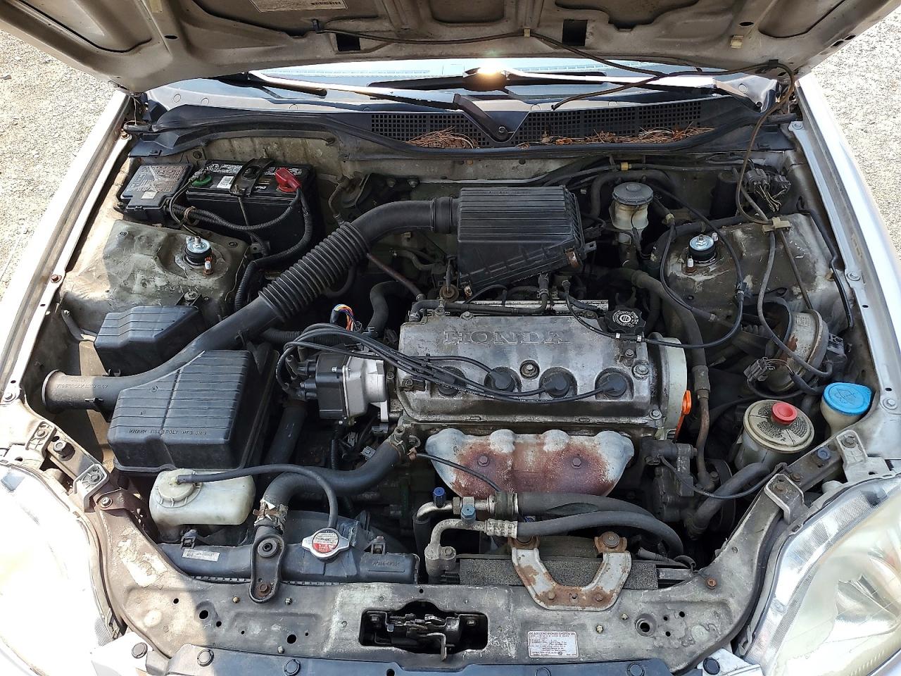1997 Honda Civic Lx Серебряный vin: 2HGEJ6671VH569258