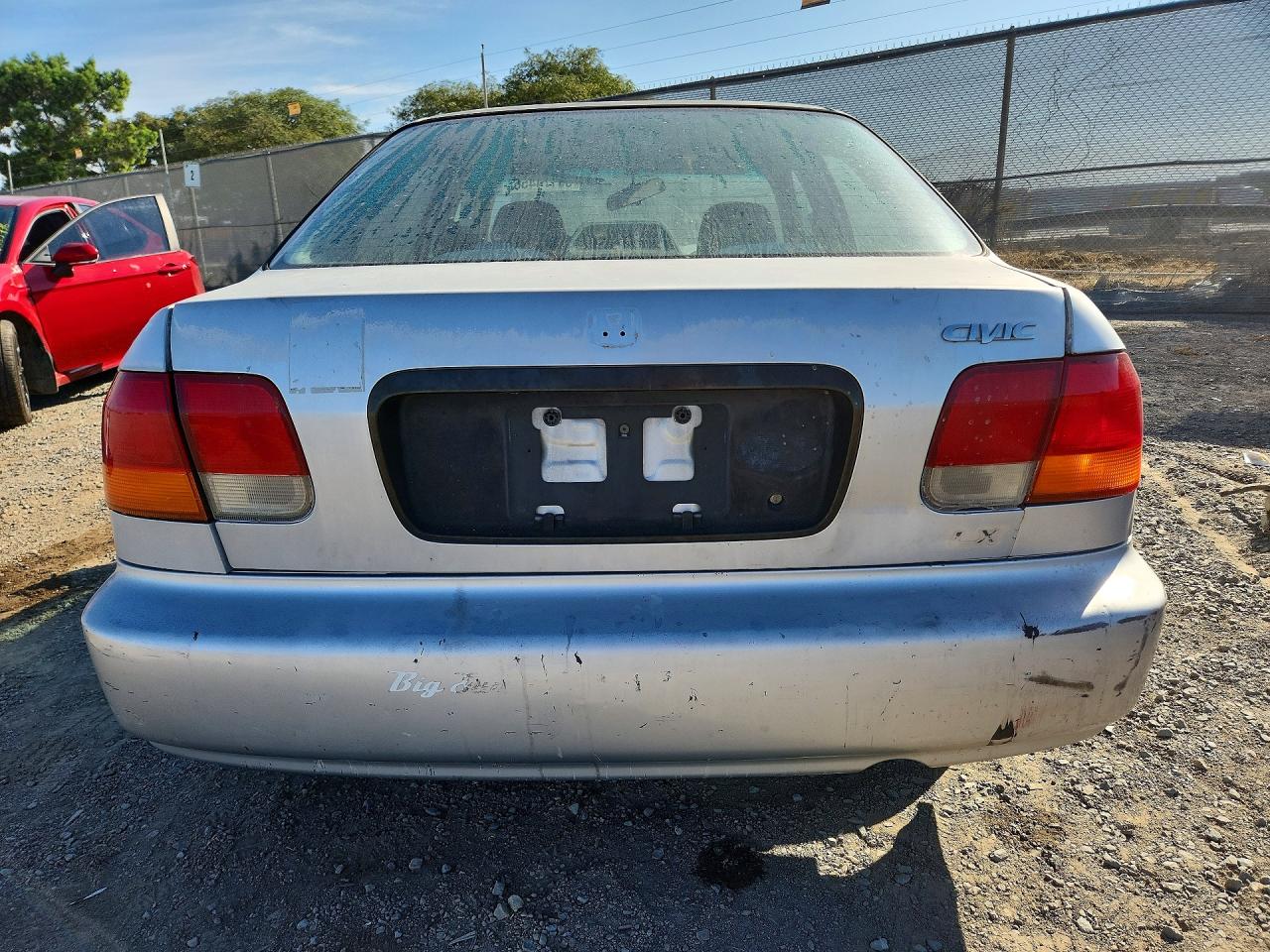 1997 Honda Civic Lx Gray vin: 2HGEJ6671VH582382