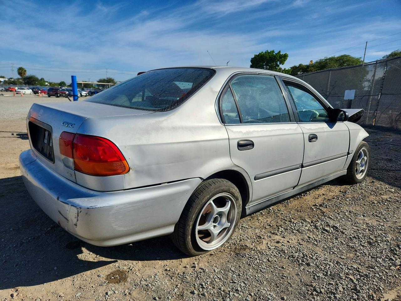 1997 Honda Civic Lx Gray vin: 2HGEJ6671VH582382