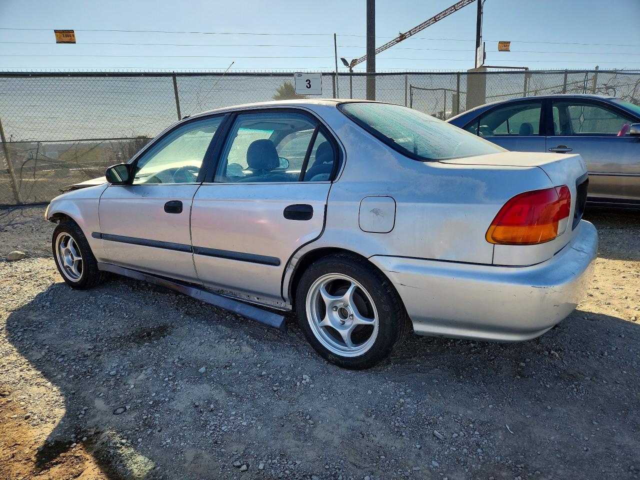 1997 Honda Civic Lx Gray vin: 2HGEJ6671VH582382