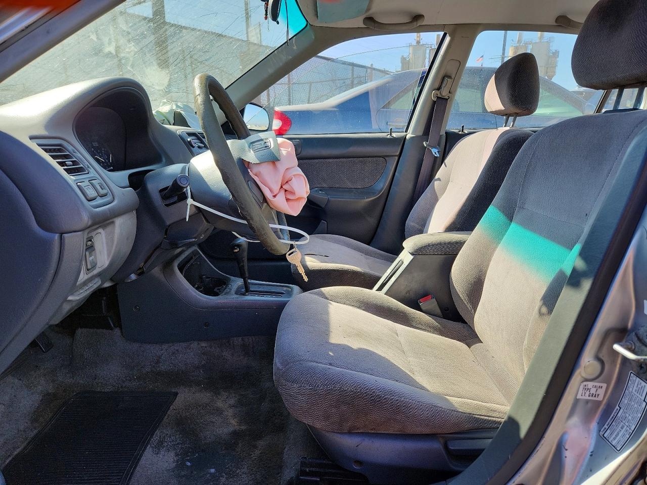1997 Honda Civic Lx Gray vin: 2HGEJ6671VH582382
