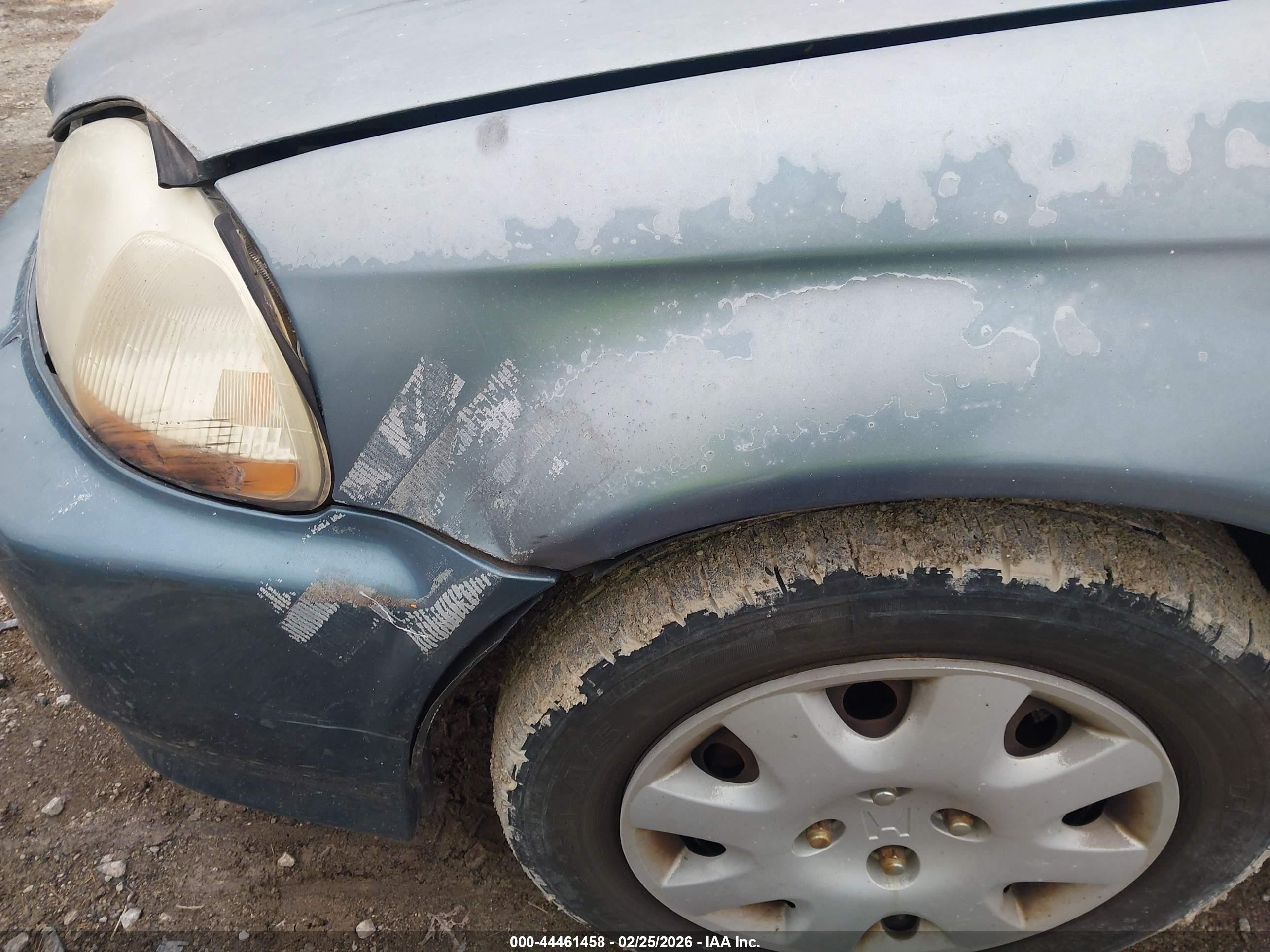 1998 Honda Civic Lx Blue vin: 2HGEJ6671WH617486