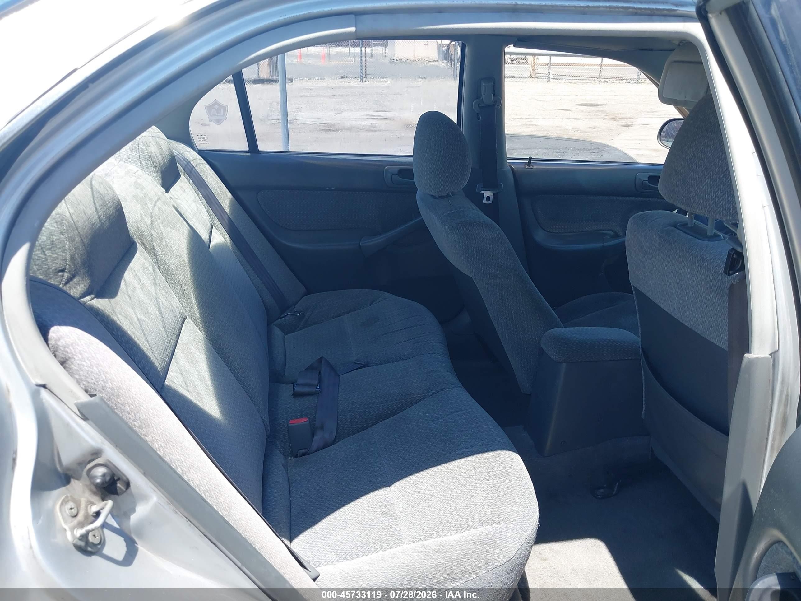1999 Honda Civic Lx Серебряный vin: 2HGEJ6671XH500248