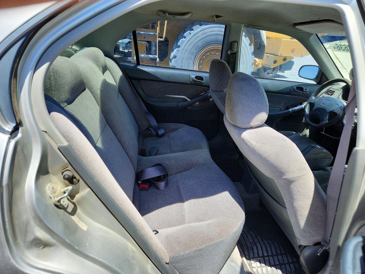 1998 Honda Civic Lx Silver vin: 2HGEJ6672WH625645