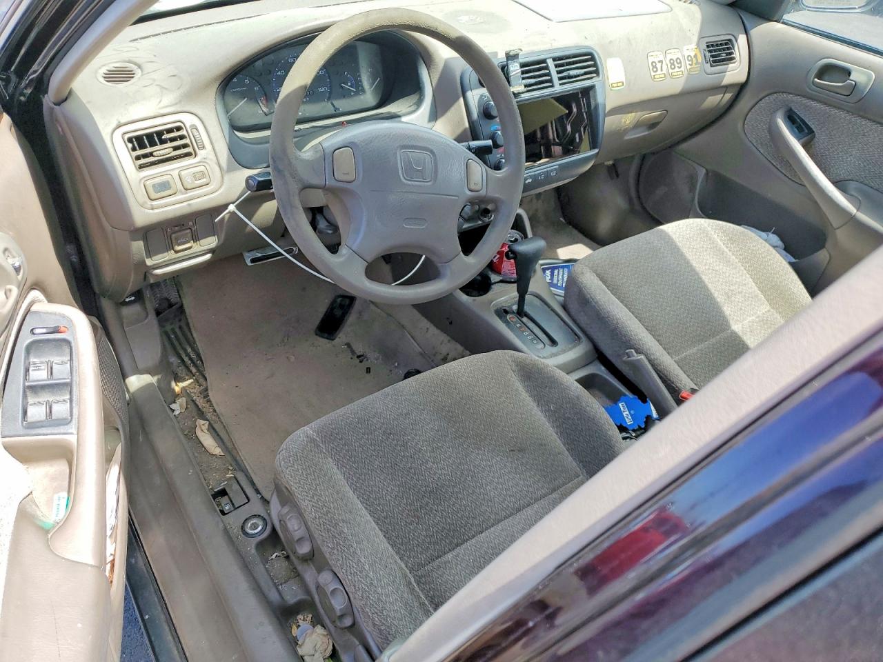 2000 Honda Civic Lx Purple vin: 2HGEJ6672YH577230
