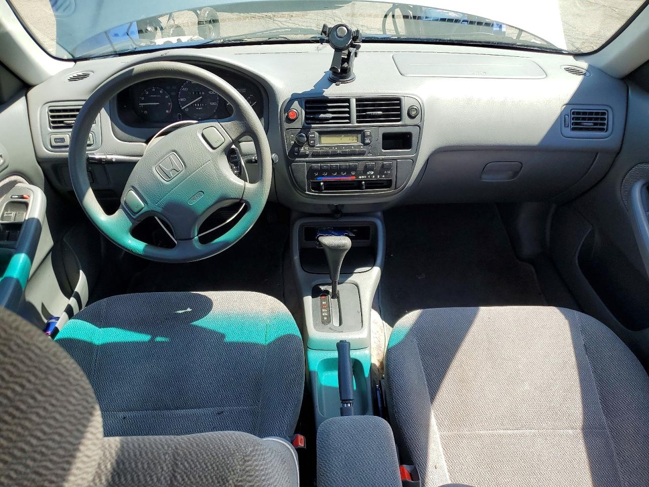 1997 Honda Civic Lx Blue vin: 2HGEJ6673VH521051