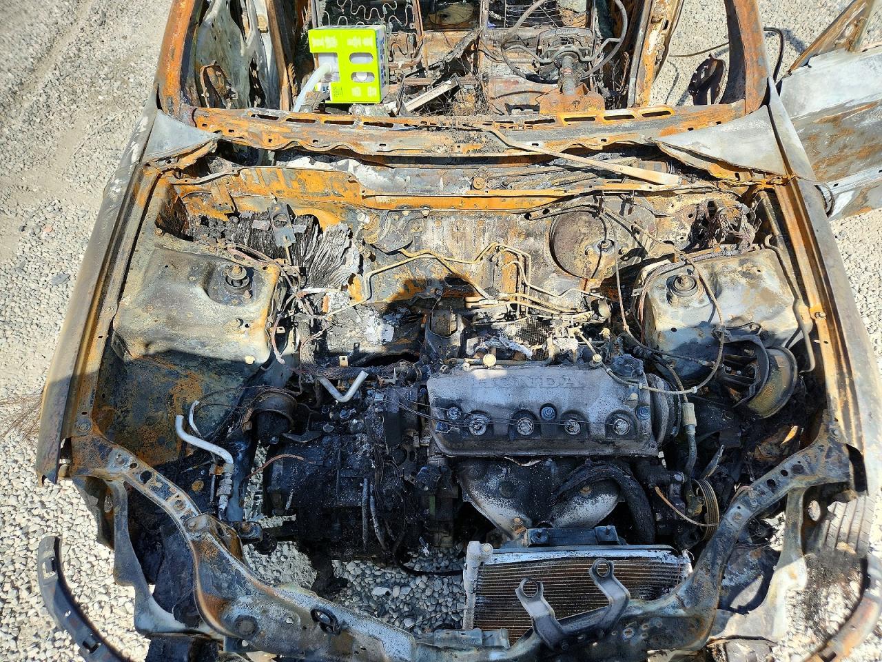 1998 Honda Civic Lx Burn vin: 2HGEJ6673WH581414