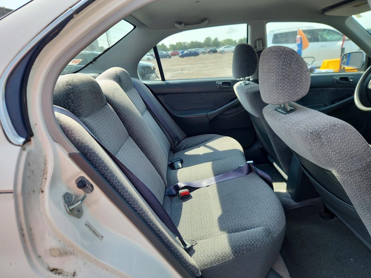 1999 Honda Civic Lx Белый vin: 2HGEJ6673XH566252