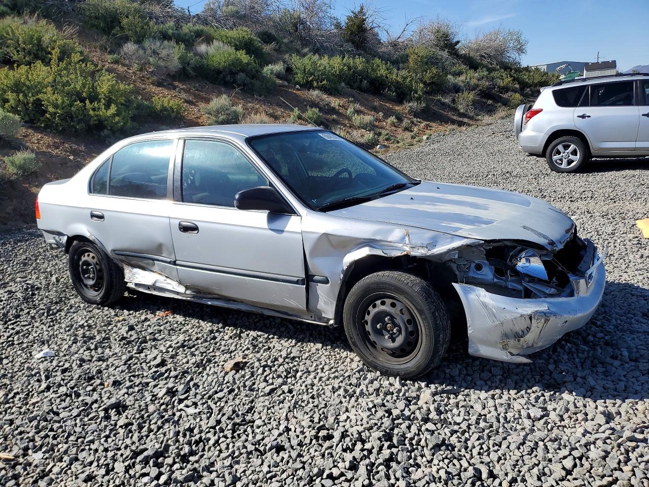 1997 Honda Civic Lx Silver vin: 2HGEJ6674VH522905