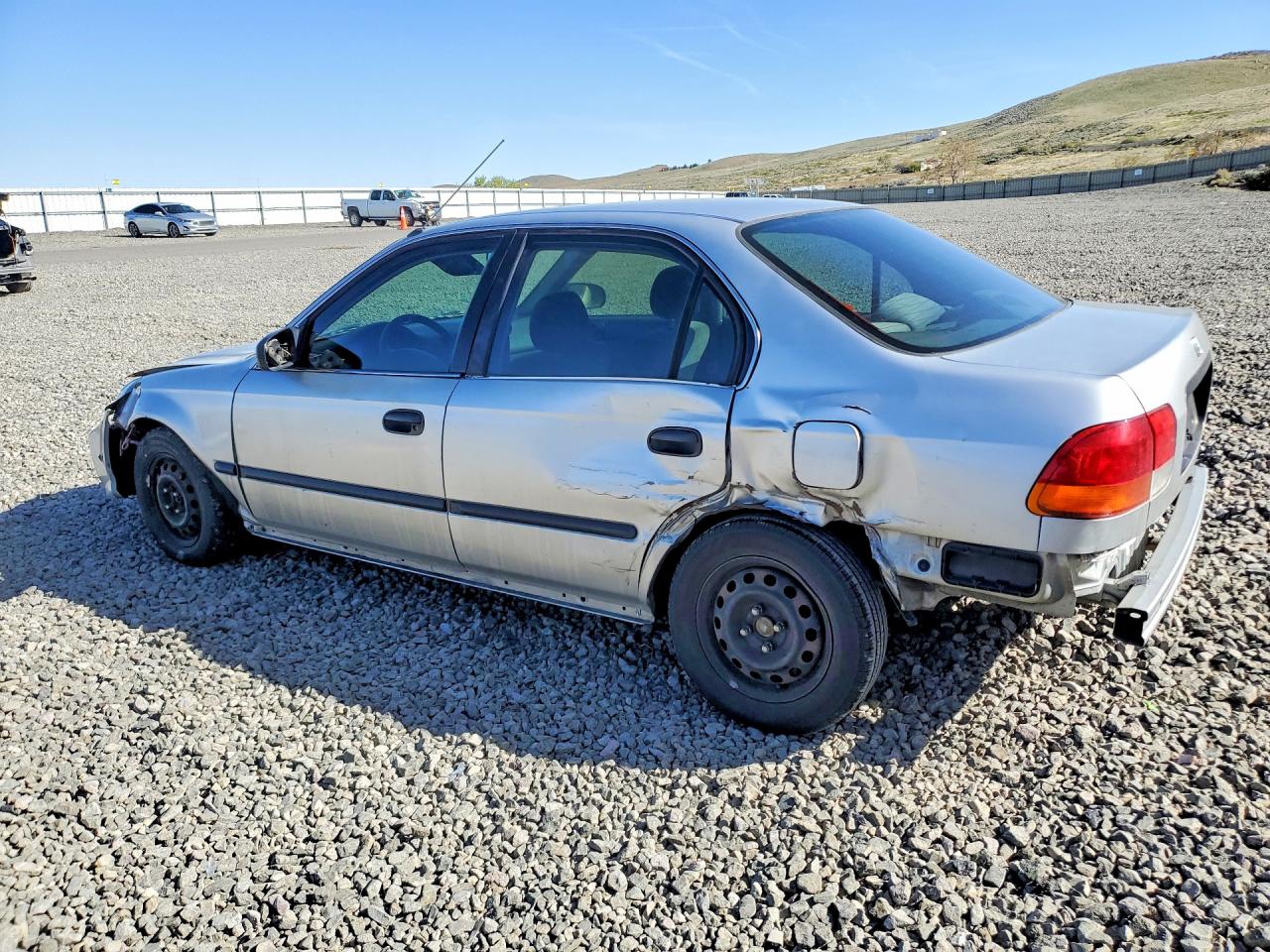 1997 Honda Civic Lx Silver vin: 2HGEJ6674VH522905