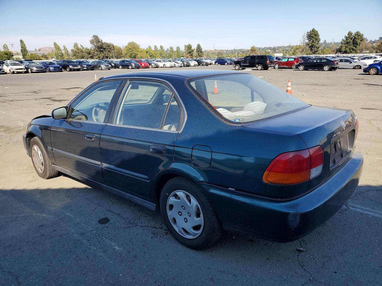 1997 Honda Civic Lx Green vin: 2HGEJ6674VH569724