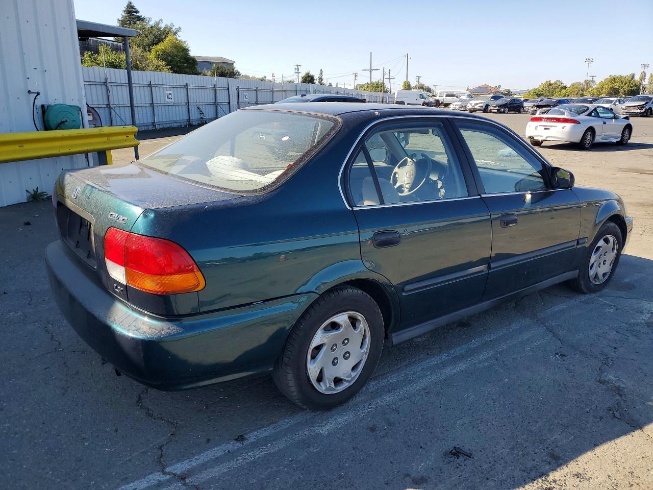 1997 Honda Civic Lx Green vin: 2HGEJ6674VH569724