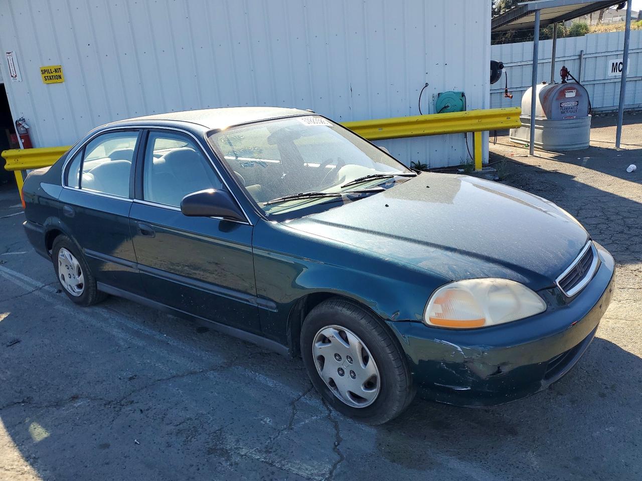 1997 Honda Civic Lx Green vin: 2HGEJ6674VH569724