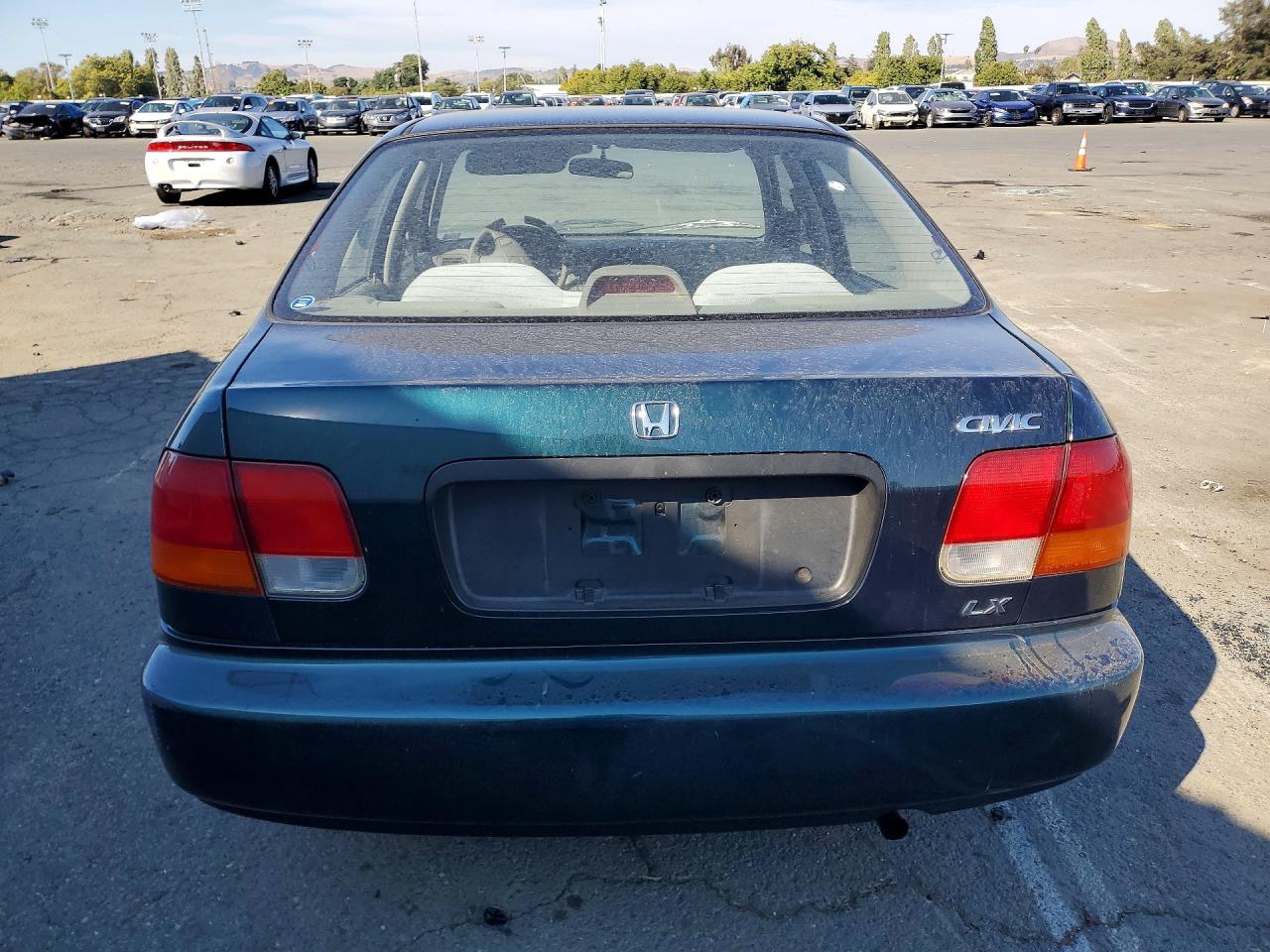 1997 Honda Civic Lx Green vin: 2HGEJ6674VH569724